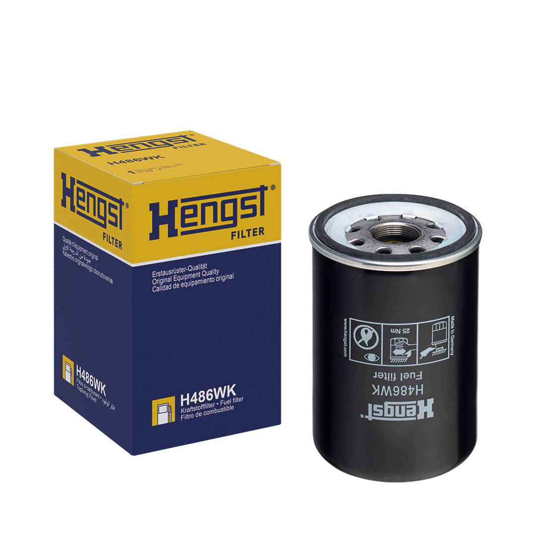 Kraftstofffilter anschraubbar Ø108mm 171mm HENGST FILTER für VOLVO B11-1