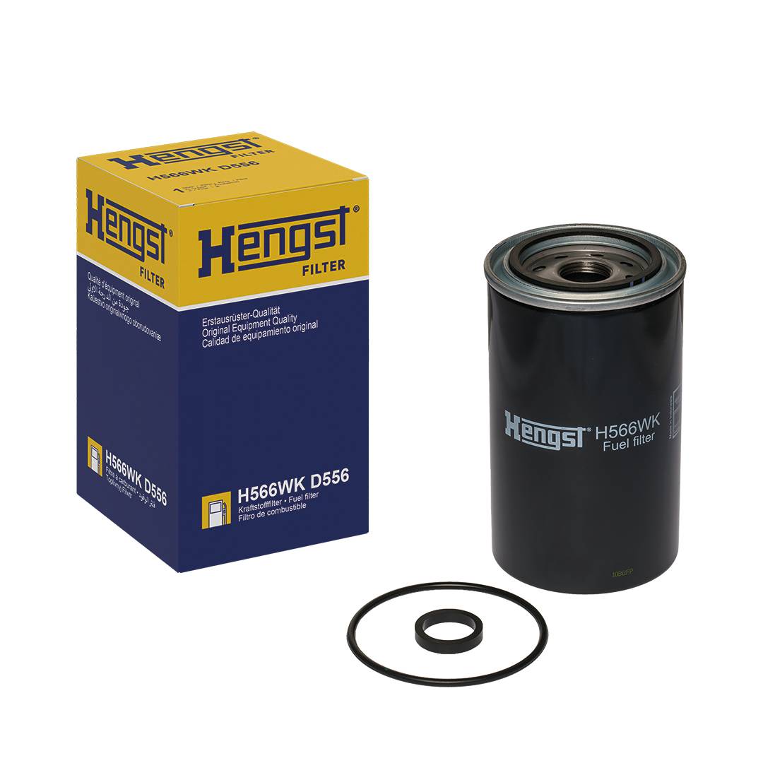 Kraftstofffilter anschraubbar Ø93mm 167mm HENGST FILTER für u.a. IRISBUS AXER-1