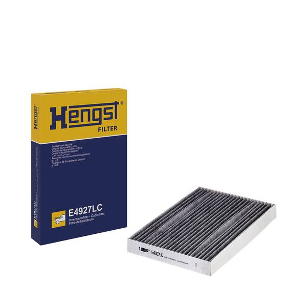 Innenraumfilter Aktivkohle 300-208mm 34mm HENGST FILTER für u.a. MERCEDES-BENZ