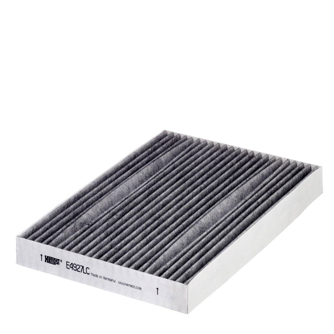 Innenraumfilter Aktivkohle 300-208mm 34mm HENGST FILTER für u.a. MERCEDES-BENZ-1