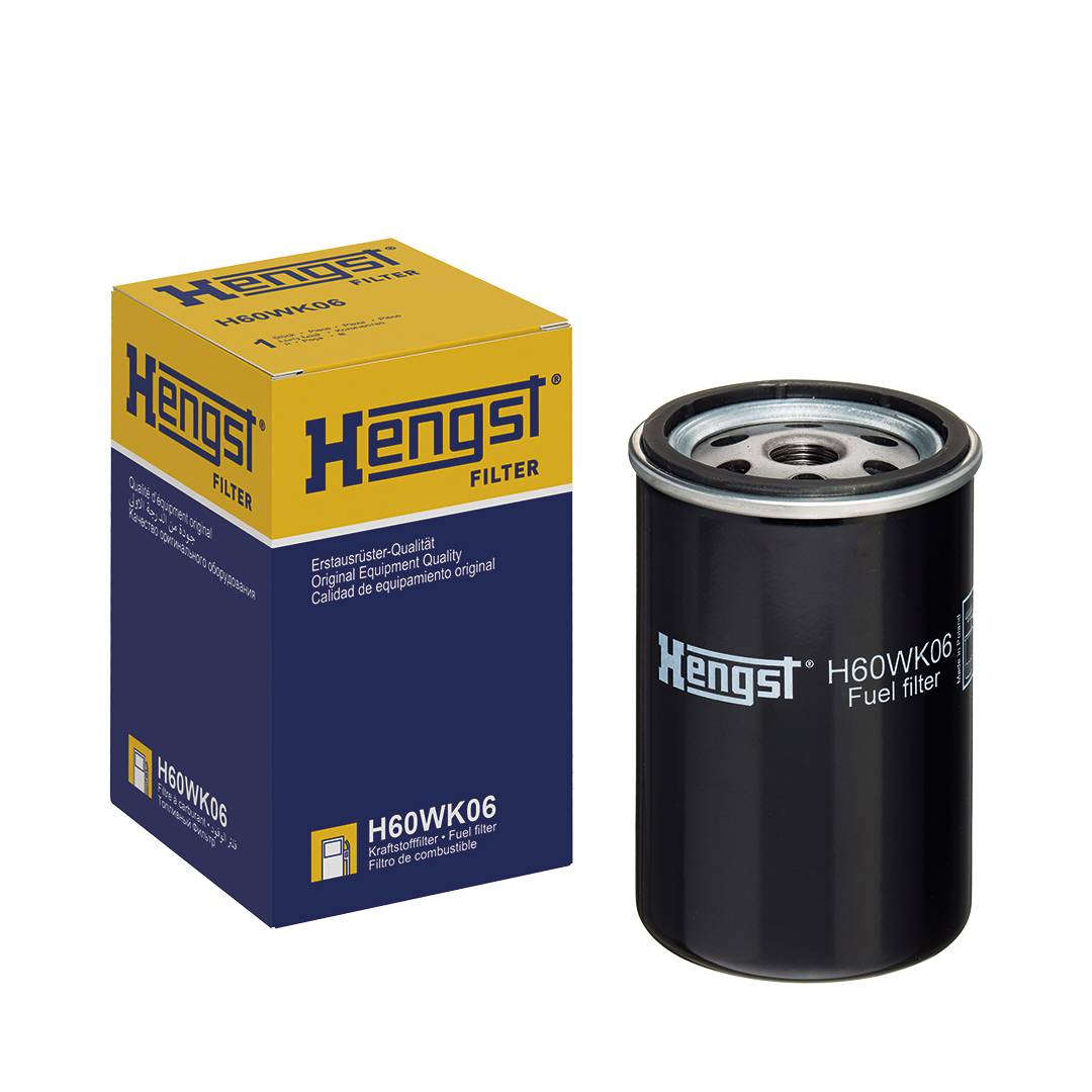 Kraftstofffilter anschraubbar Ø75mm 122mm HENGST FILTER für u.a. RENAULT-1