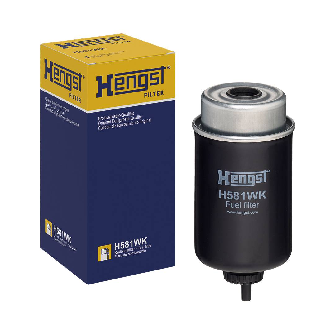 Kraftstofffilter-Einsatz Ø84mm 175mm HENGST FILTER für u.a. MASSEY-1