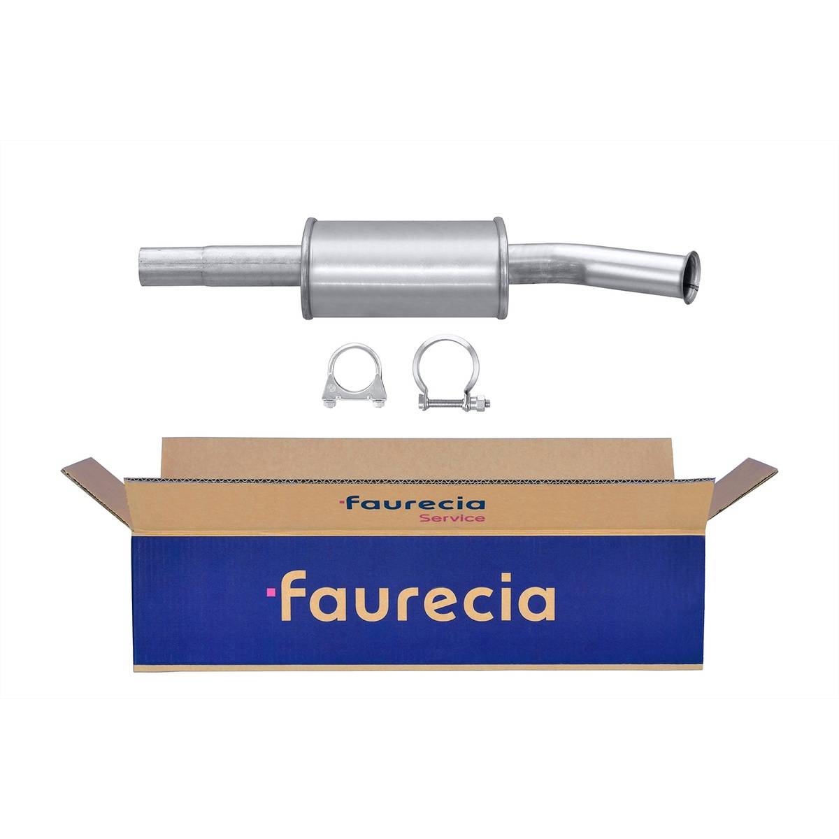 Mittelschalldämpfer FAURECIA IAM-Expertise passend für RENAULT TWINGO-0