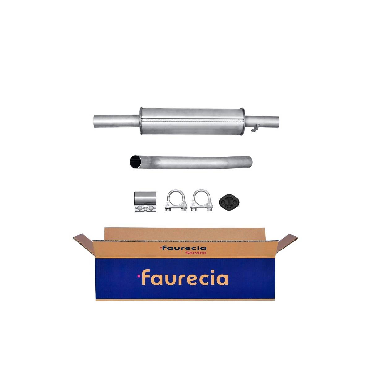 Mittelschalldämpfer FAURECIA Aftermarket-Expertise für FIAT PUNTO-0