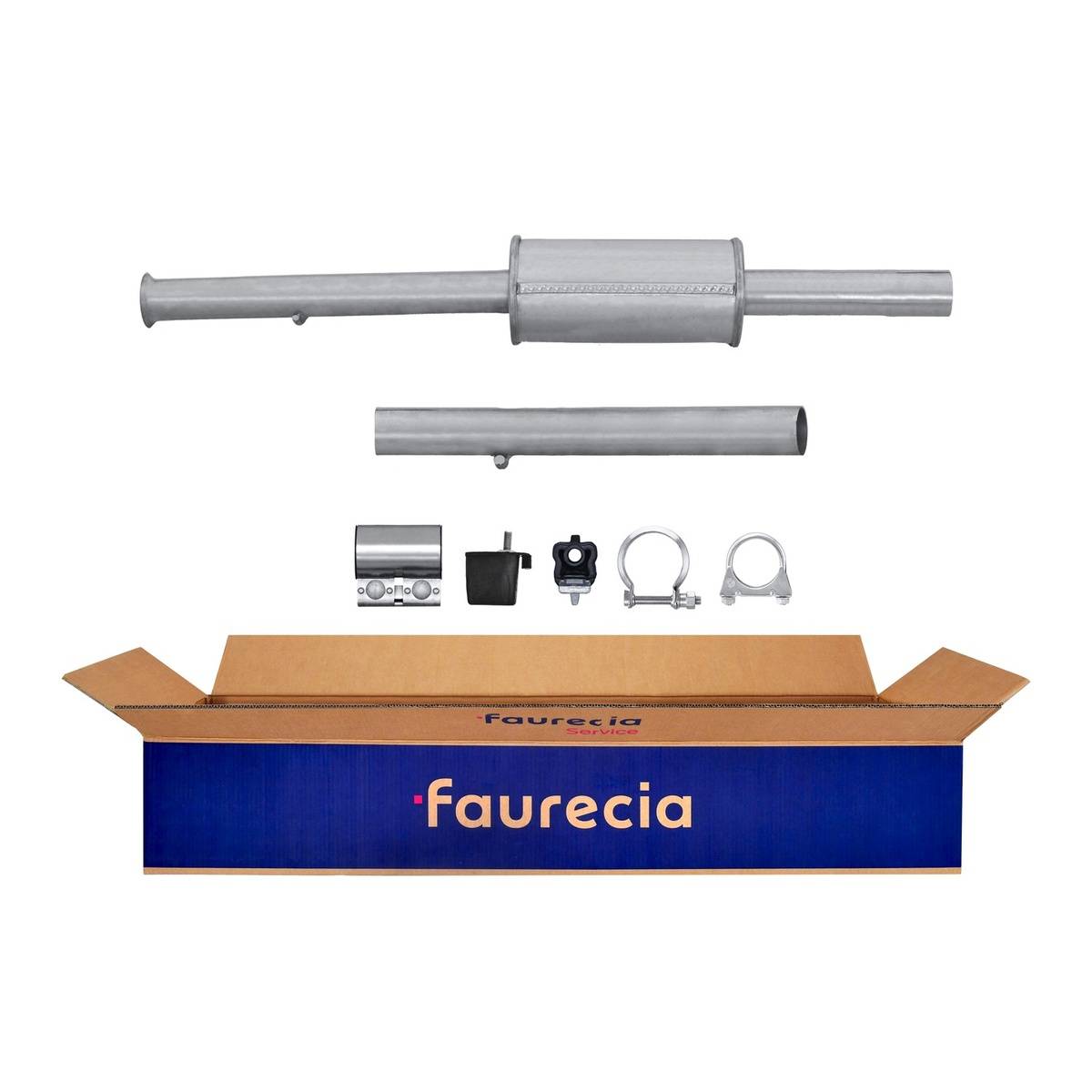 Vorschalldämpfer FAURECIA Aftermarket-Expertise für RENAULT CLIO-0
