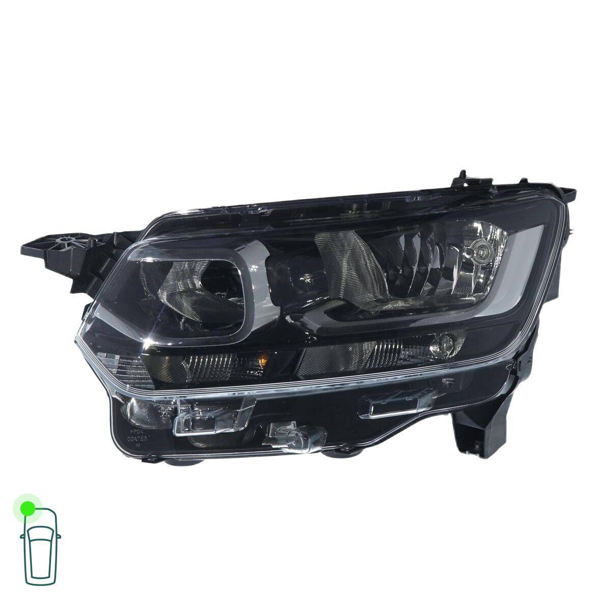 Hauptscheinwerfer links PY21W Halogen elektrisch VALEO für u.a. CITROËN BERLINGO-1