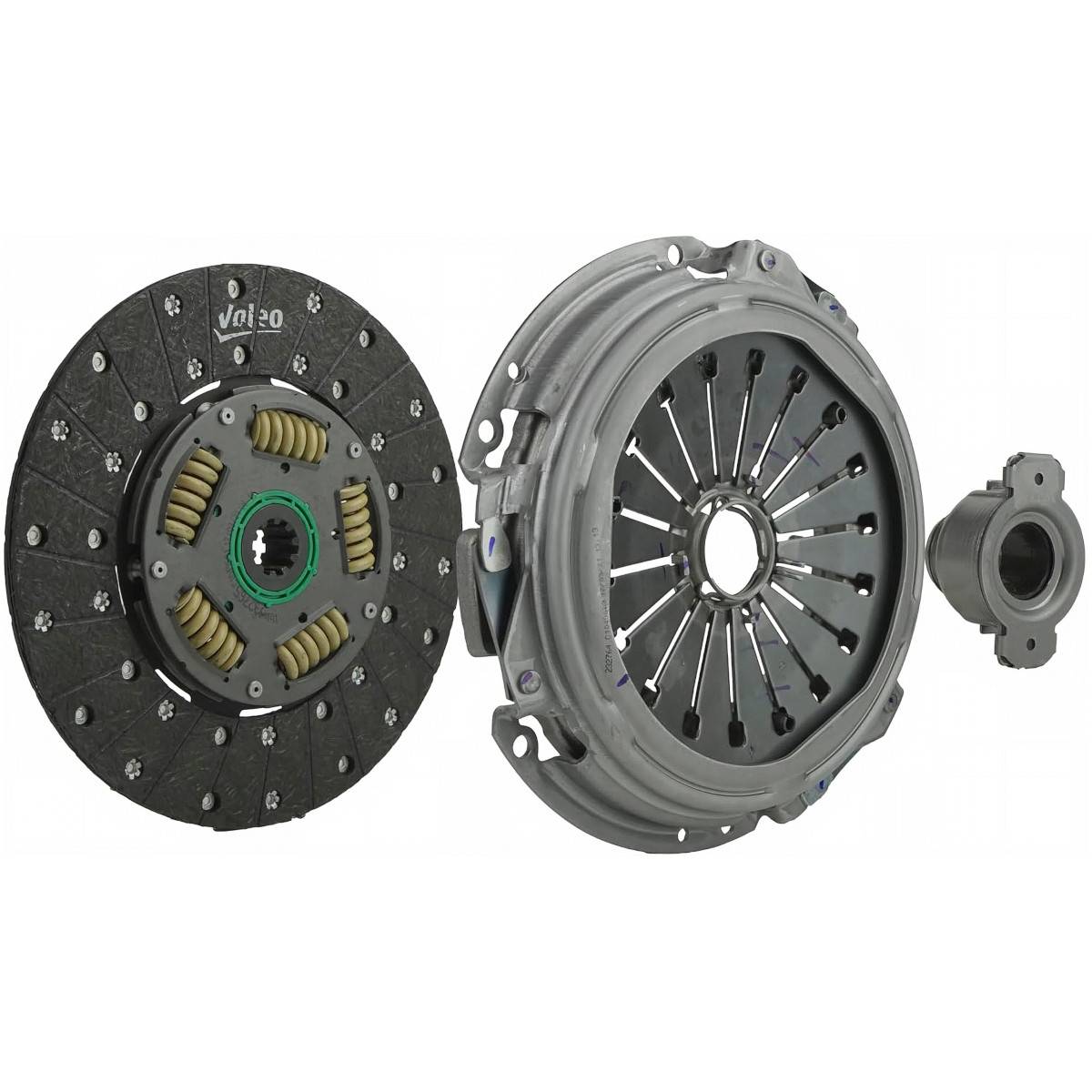 Kupplungssatz Ø 280 mm 10 Zähne mit Ausrücklager VALEO für u.a. IVECO DAILY-0