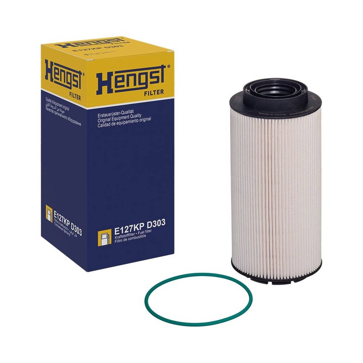 Kraftstofffilter-Einsatz Ø100mm 226mm HENGST FILTER für u.a. DAF CF-1