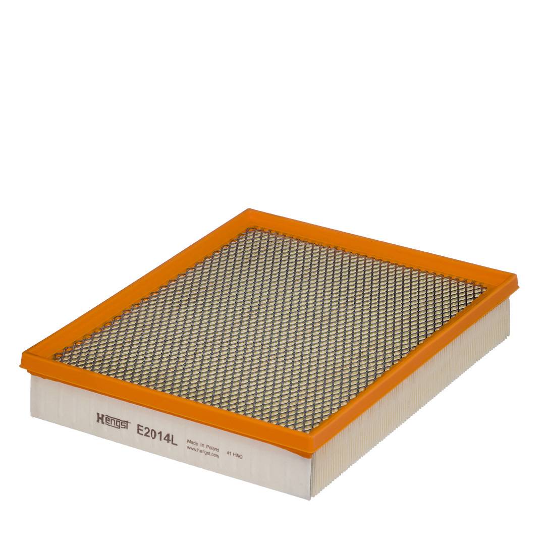 Luftfilter-Einsatz 298-236mm HENGST FILTER für u.a. FORD RANGER-1