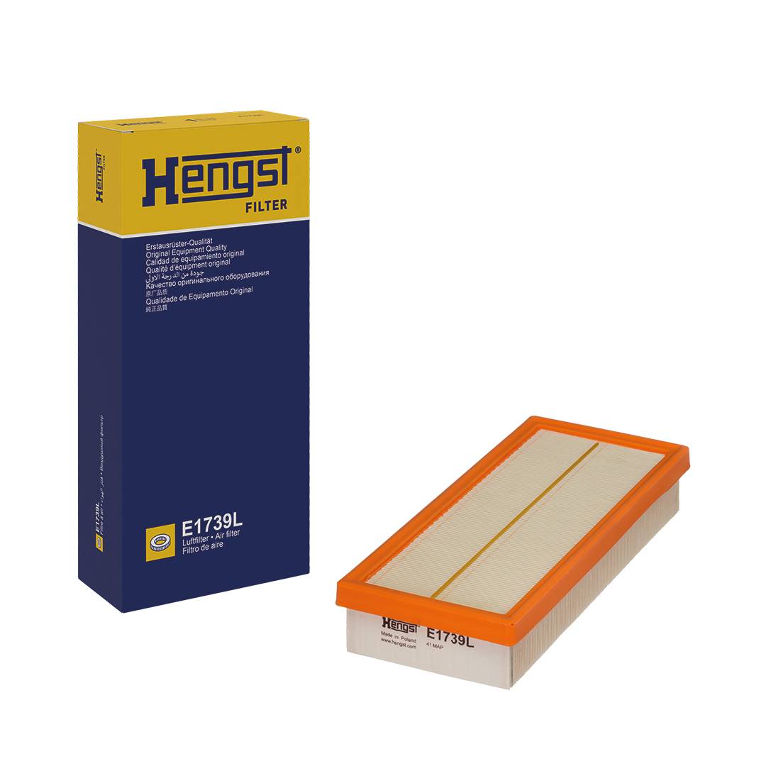 Luftfilter-Einsatz 294-132mm HENGST FILTER für u.a. MERCEDES-BENZ S-KLASSE-1