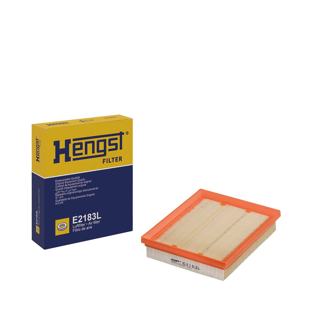 Luftfilter-Einsatz 198-171mm HENGST FILTER passend für u.a. FORD KUGA III-1