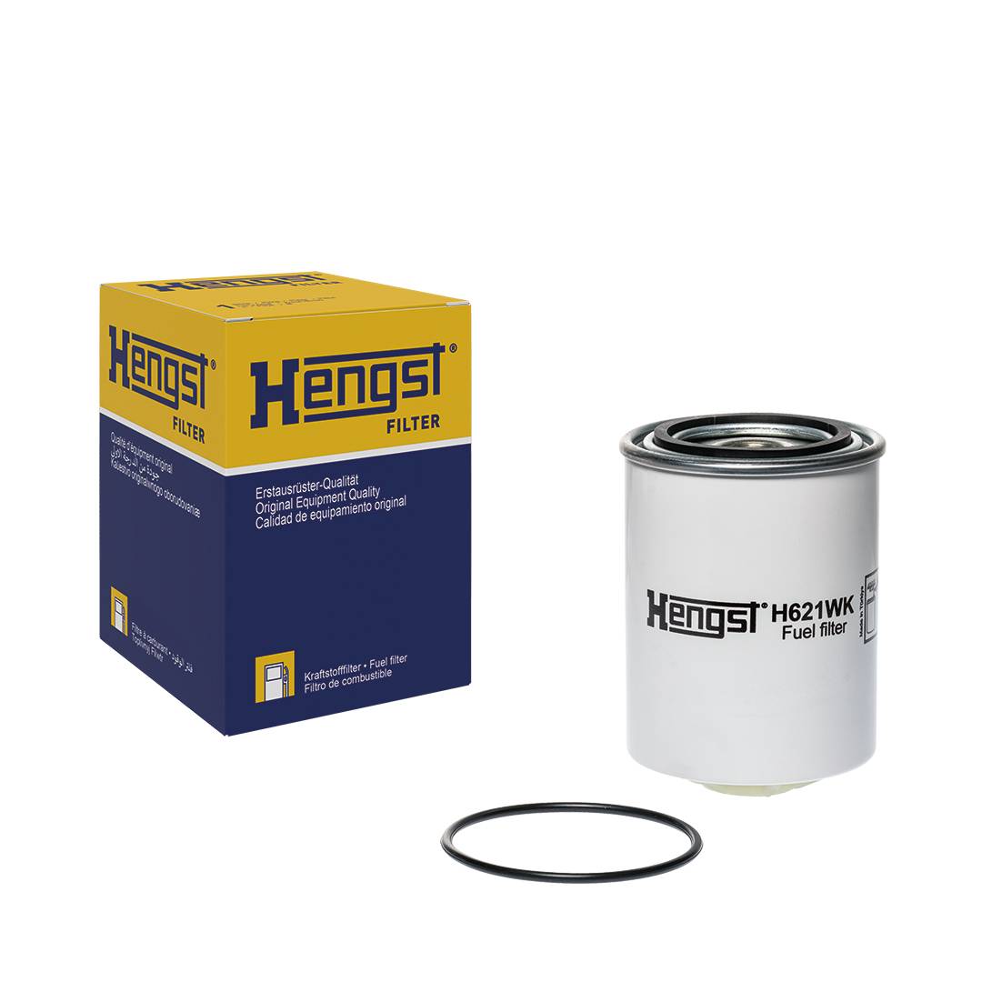 Kraftstofffilter Ø94mm 130mm HENGST FILTER Ersatzfilter Traktor für u.a. KOMATSU-1
