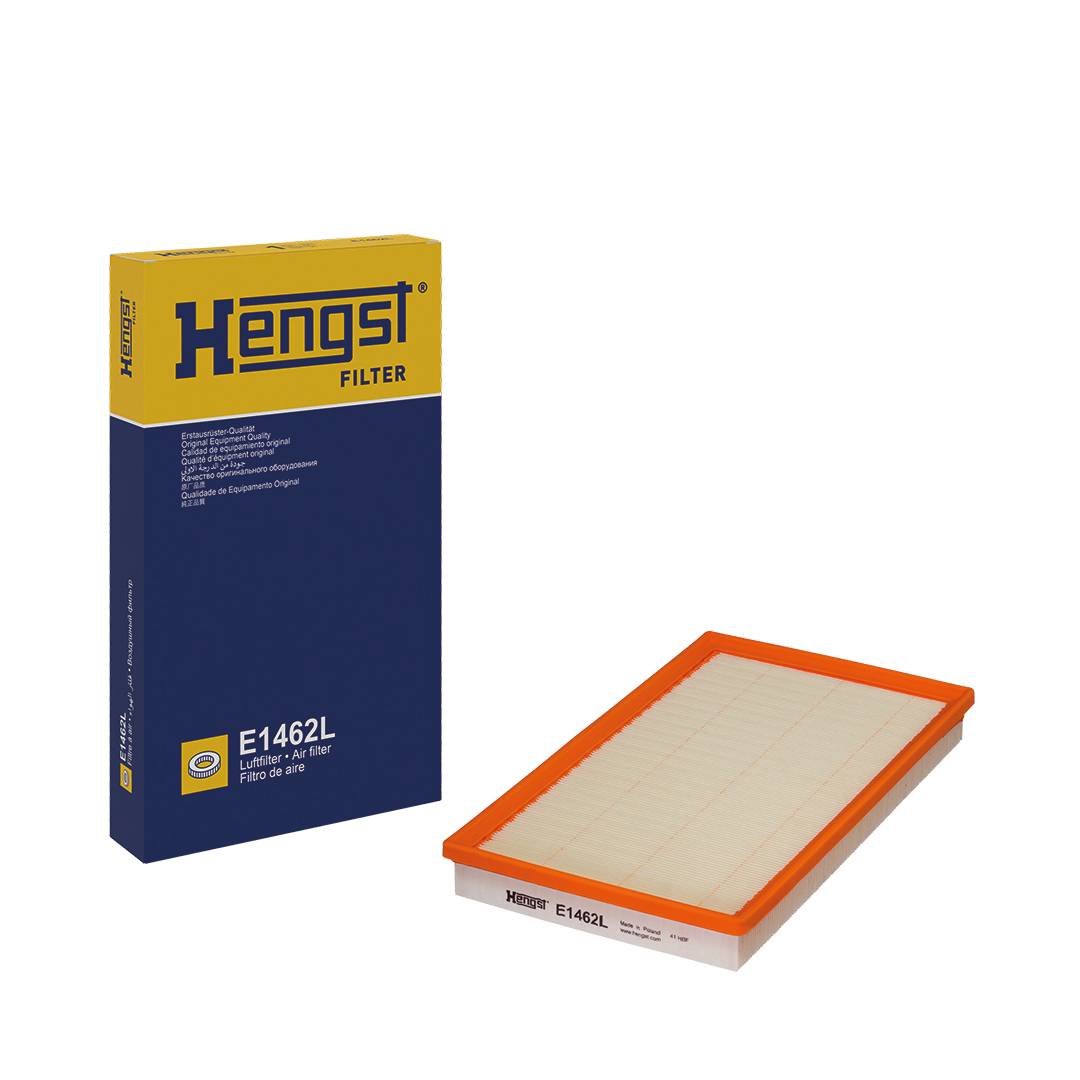 Luftfilter-Einsatz 336-196mm HENGST FILTER für u.a. MERCEDES-BENZ C-KLASSE-1