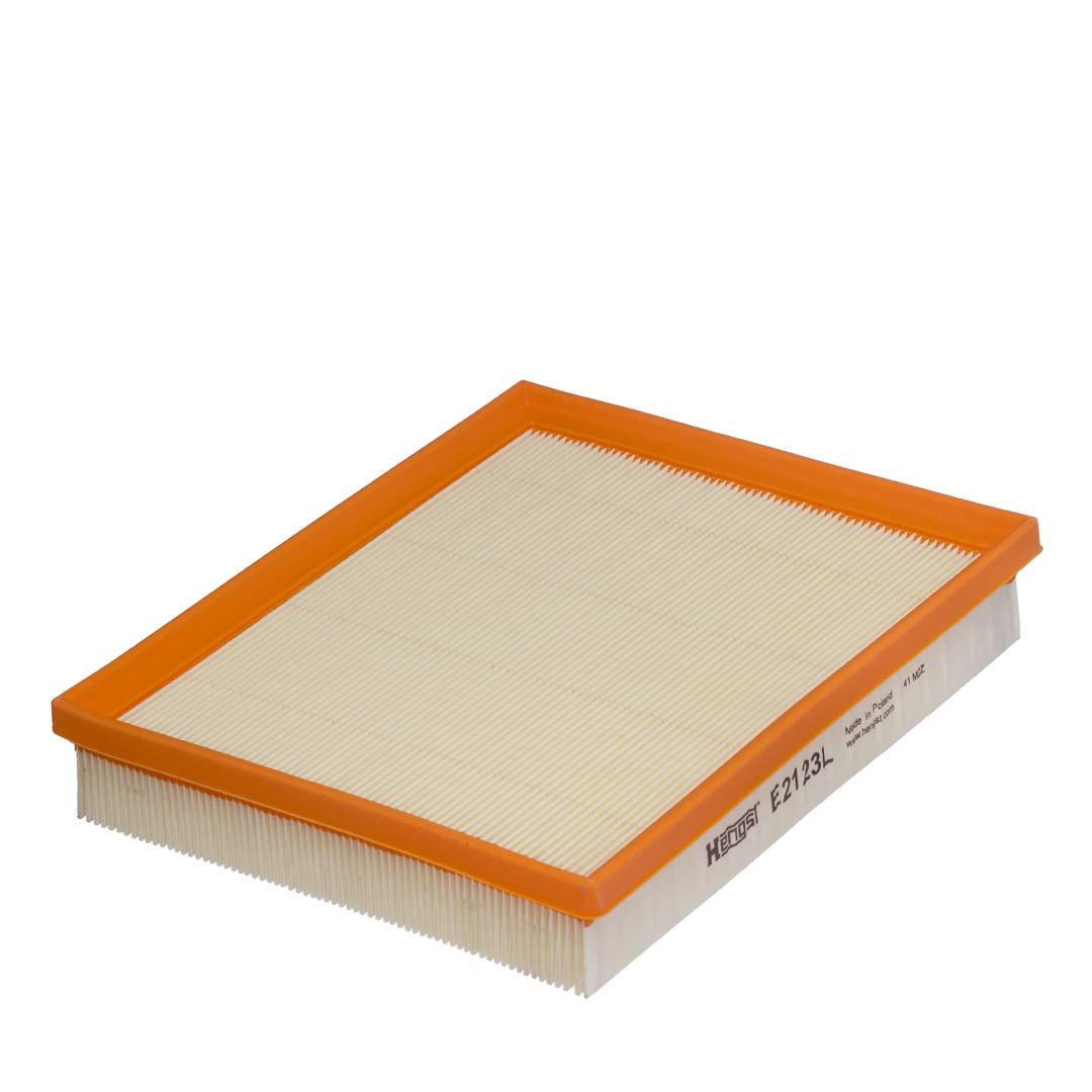 Luftfilter-Einsatz 242-200mm HENGST FILTER passend für u.a. OPEL ASTRA K-0
