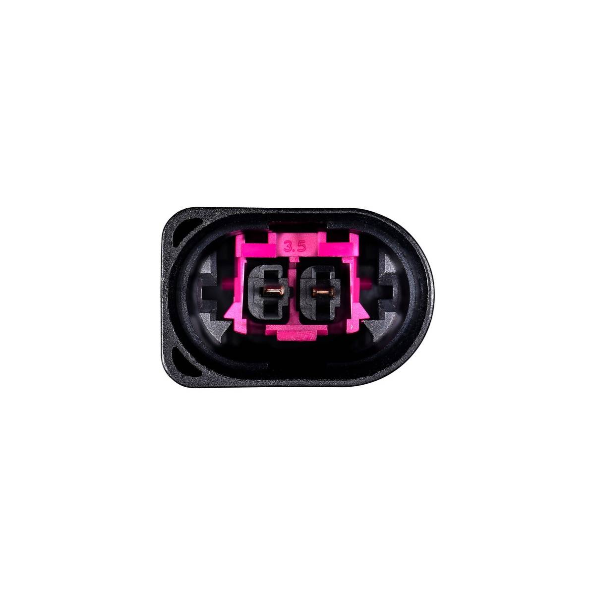 Sensor Abgastemperatur geschraubt 2-polig 540 mm Kabel HELLA für u.a. AUDI A4-3