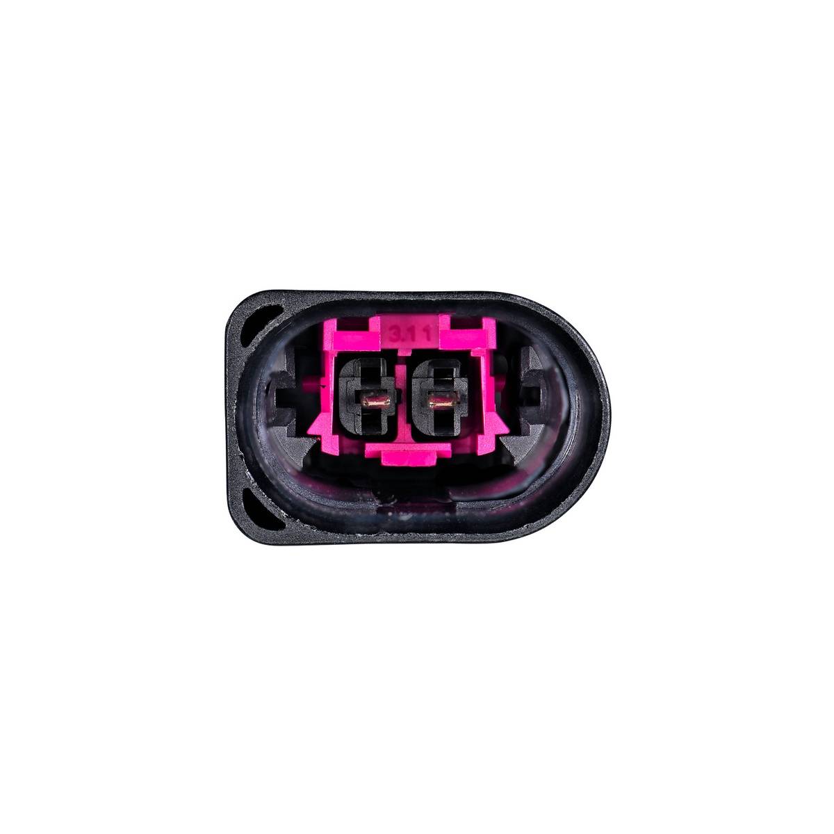 Sensor Abgastemperatur geschraubt 2-polig 550 mm Kabel HELLA für u.a. MAN TGE-2