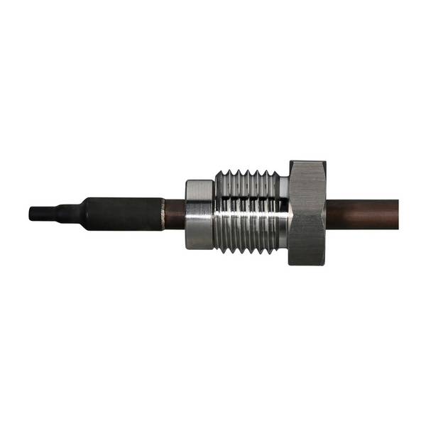 Sensor Abgastemperatur geschraubt 2-polig 410 mm Kabel HELLA für VW PASSAT