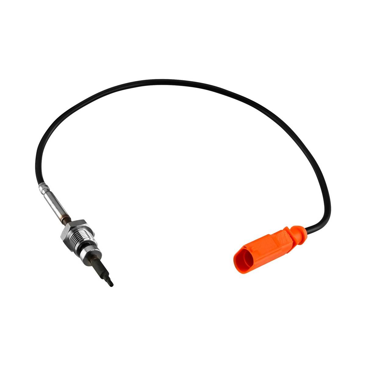 Sensor Abgastemperatur geschraubt 2-polig 410 mm Kabel HELLA für VW PASSAT-1