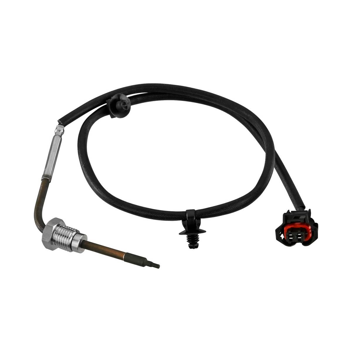 Sensor Abgastemperatur 2-polig 640 mm Kabel HELLA für u.a. OPEL ANTARA-0