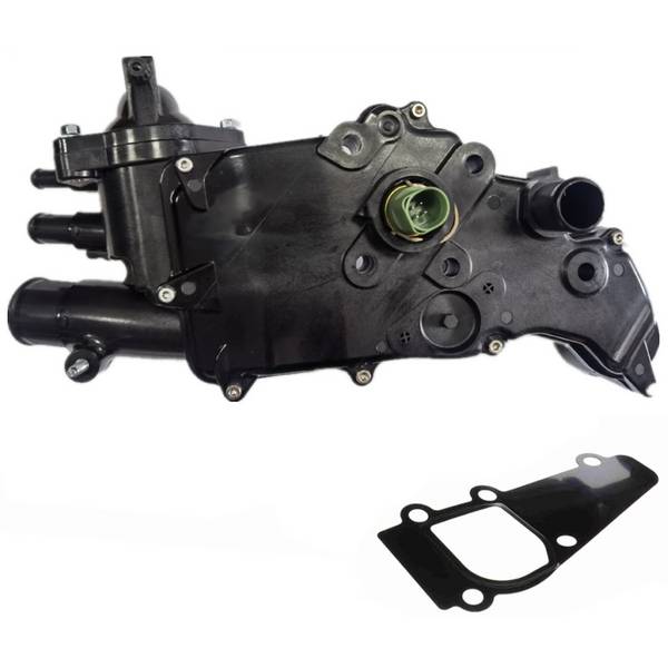 Thermostatgehäuse Kunststoffgehäuse mit Sensor PARTSTEC für u.a. PEUGEOT 406