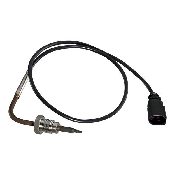 Sensor Abgastemperatur geschraubt 2-polig 590 mm Kabel HELLA für AUDI A8