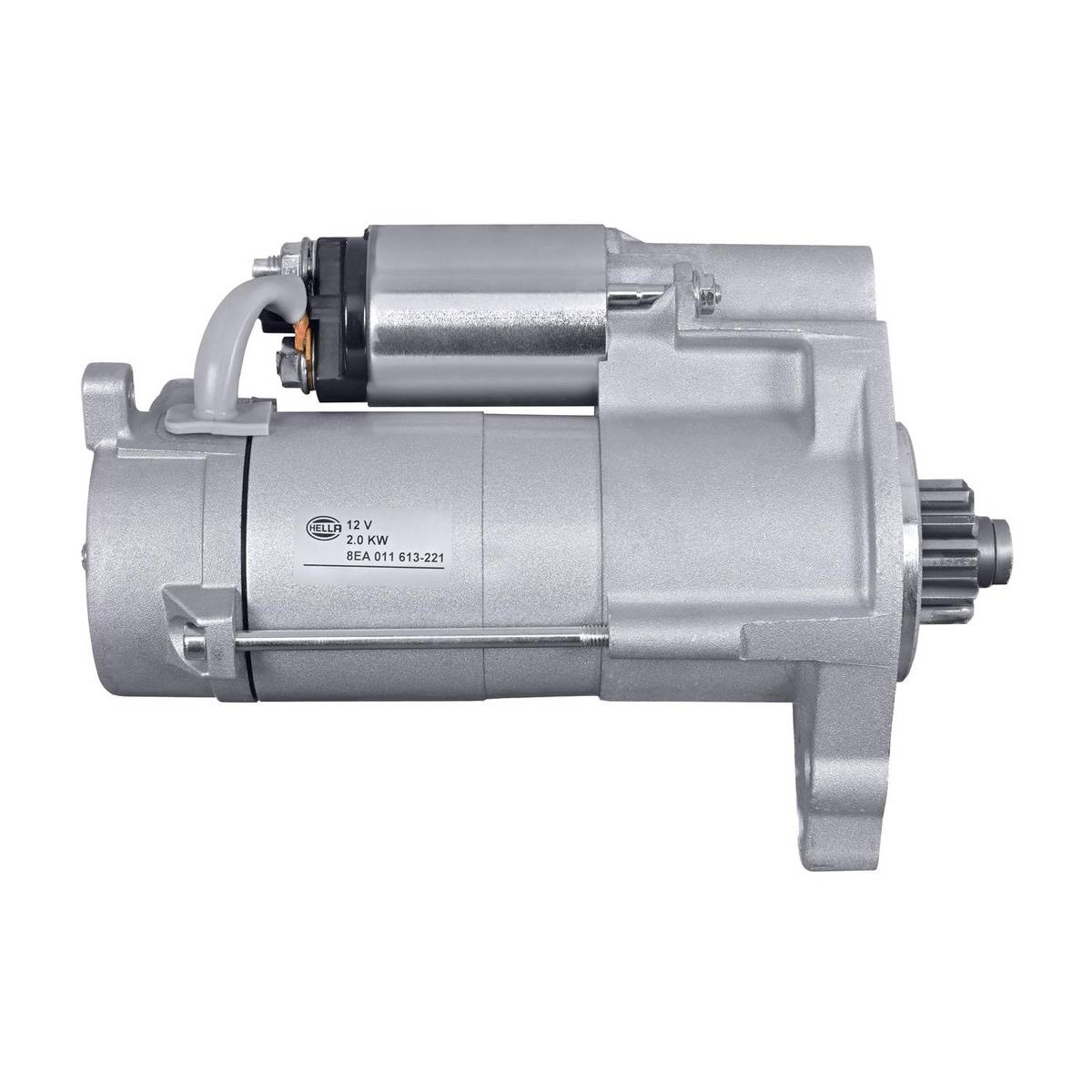 Anlasser Starter 12 V 2 kW 11 Zähne HELLA für u.a. LAND ROVER RANGE ROVER SPORT-0