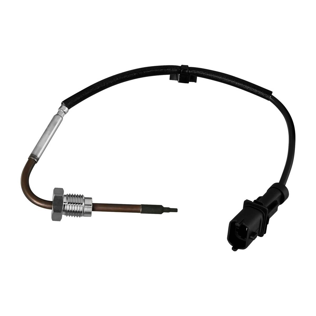 Sensor Abgastemperatur 2-polig 270 mm Kabel HELLA für u.a. OPEL INSIGNIA-0