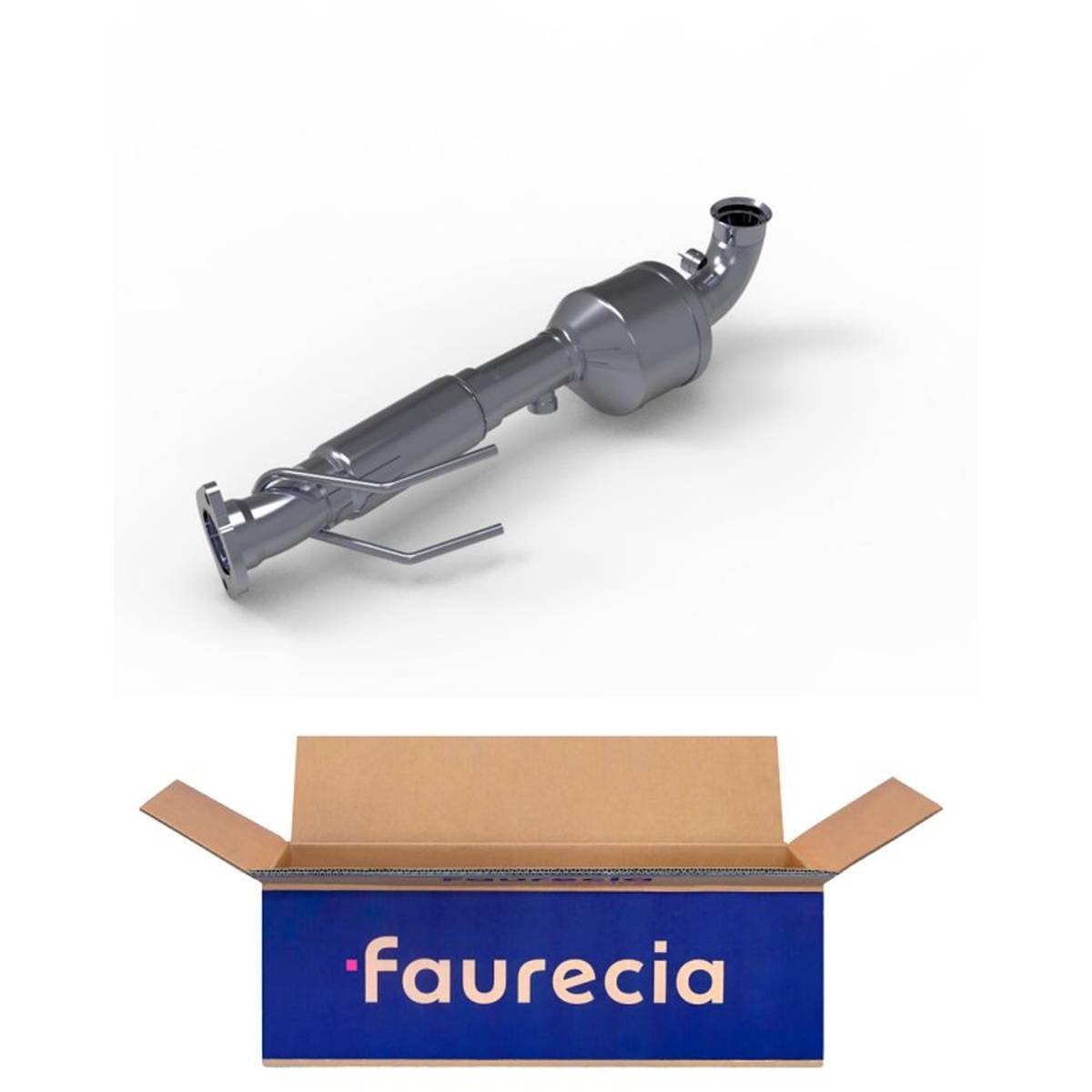 Katalysator Euro 5 mit Anbauteilen FAURECIA für u.a. FORD GALAXY-0
