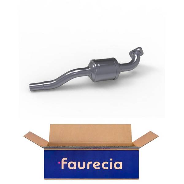 Katalysator Euro 6 mit Anbauteilen FAURECIA für u.a. CITROËN C1