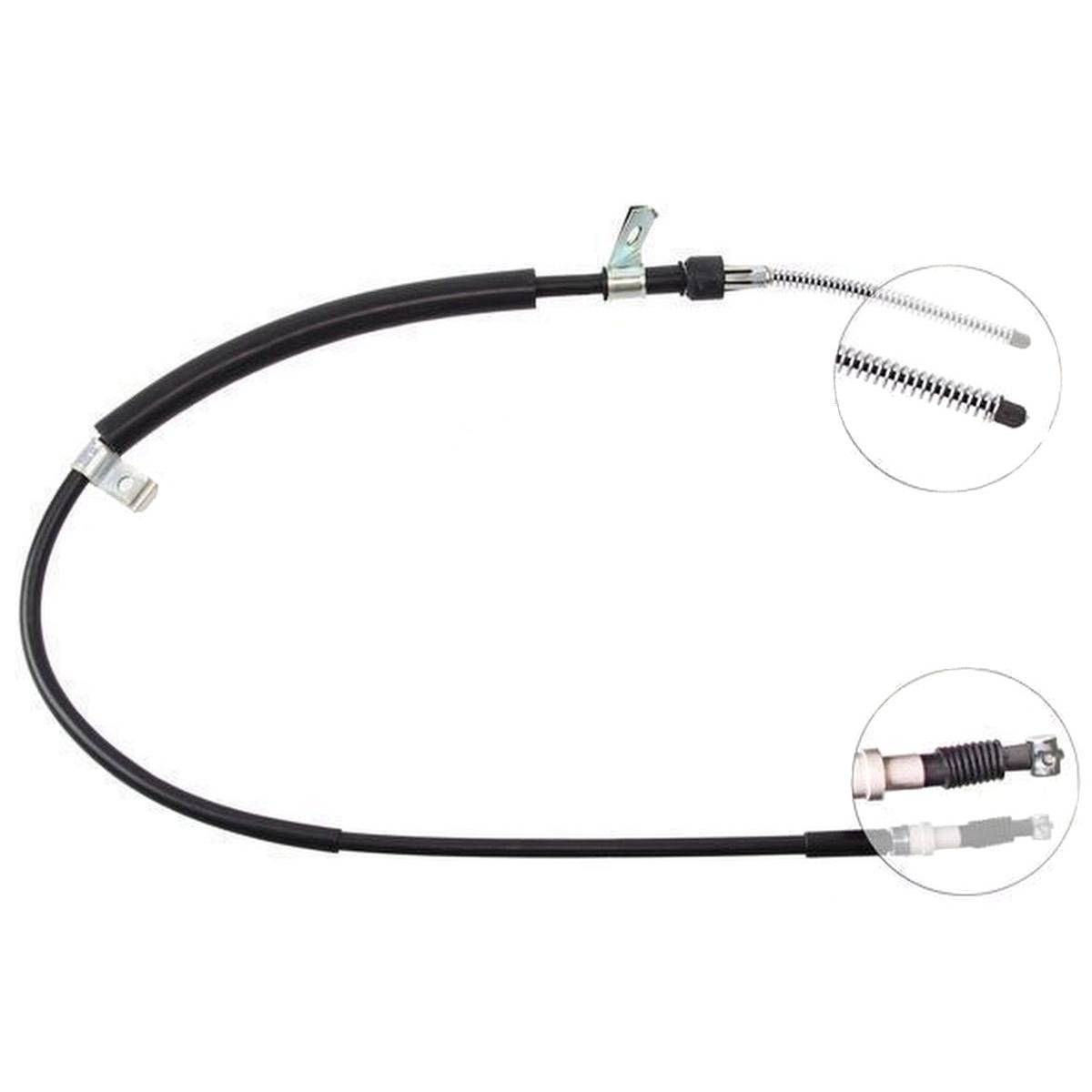 Seilzug Feststellbremse 1.183 mm Trommelbremse A.B.S. für u.a. MITSUBISHI PAJERO-0