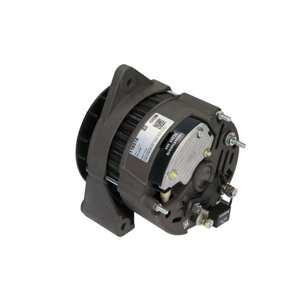Lichtmaschine Generator 28V 55A Ø68 mm HC-CARGO für DEUTZ-FAHR AGROTRON-3