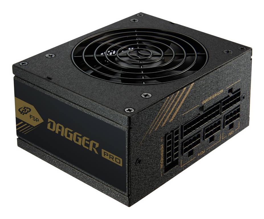 FSP Netzteil DAGGER Pro 80+G 650W SFX/ATX PC-/Server ATX PLUS-1