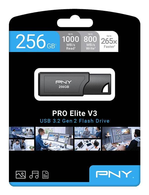 PNY PRO Elite V3 - USB-Flash-Laufwerk - 256 GB-1