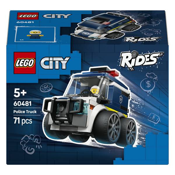 LEGO - 60481 City Coole Flitzer - Polizei-Truck