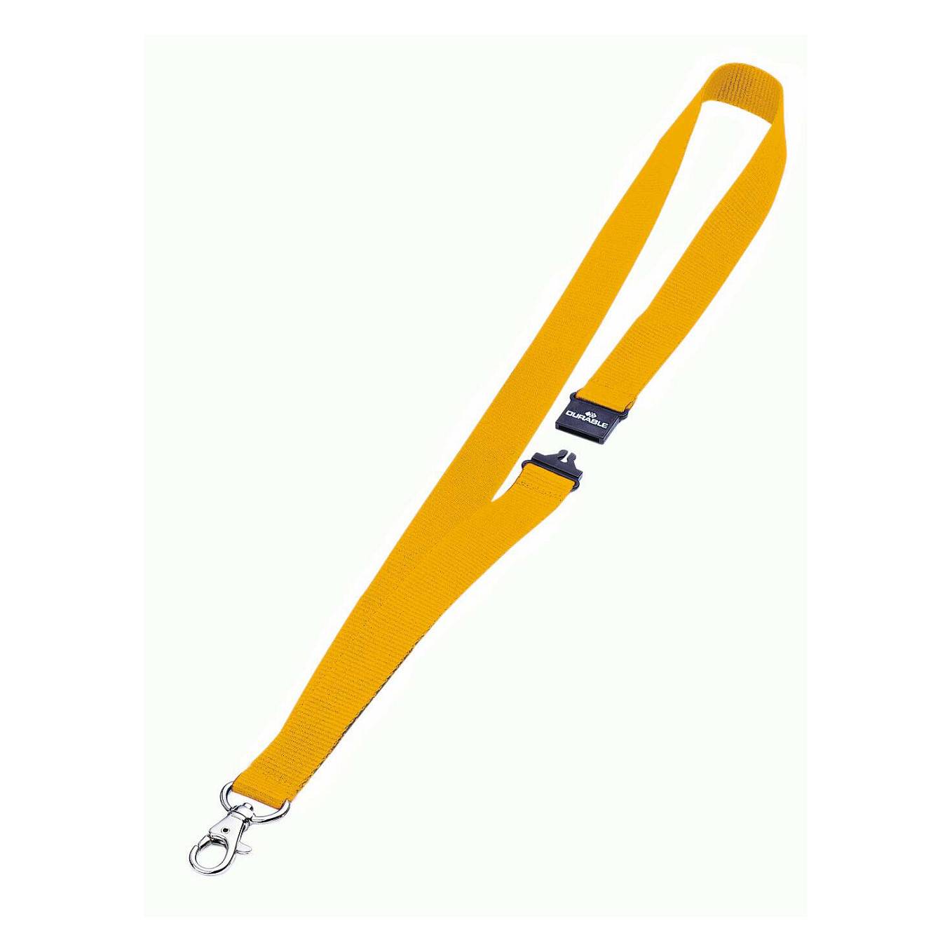DURABLE - Namensschild-Halsband - Gelb-0