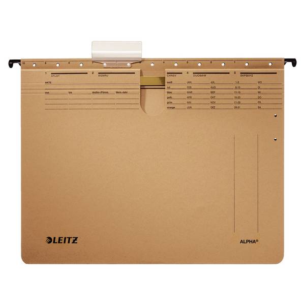 Leitz Hängehefter ALPHA 19140000 A4 kfm. Heftung br 25 St./Pack.