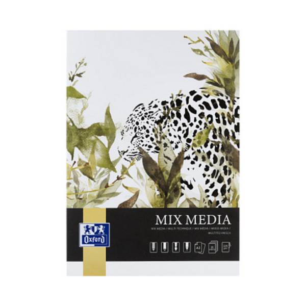 Oxford Art Mixed Media Block"Mix Media" DIN A3 225 g/qm 25 Blatt stabile - A3 -