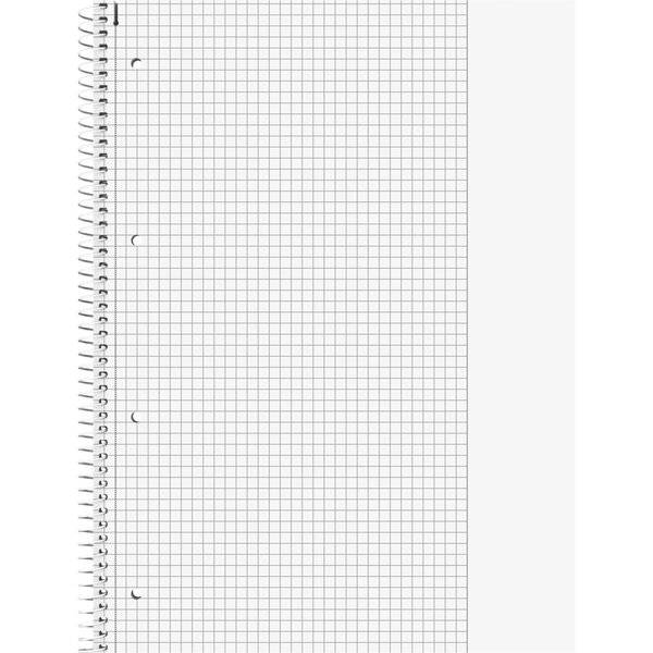 Kollegblock APN A4 kariert Lineatur 26 80 Blatt mit Rand rot-1