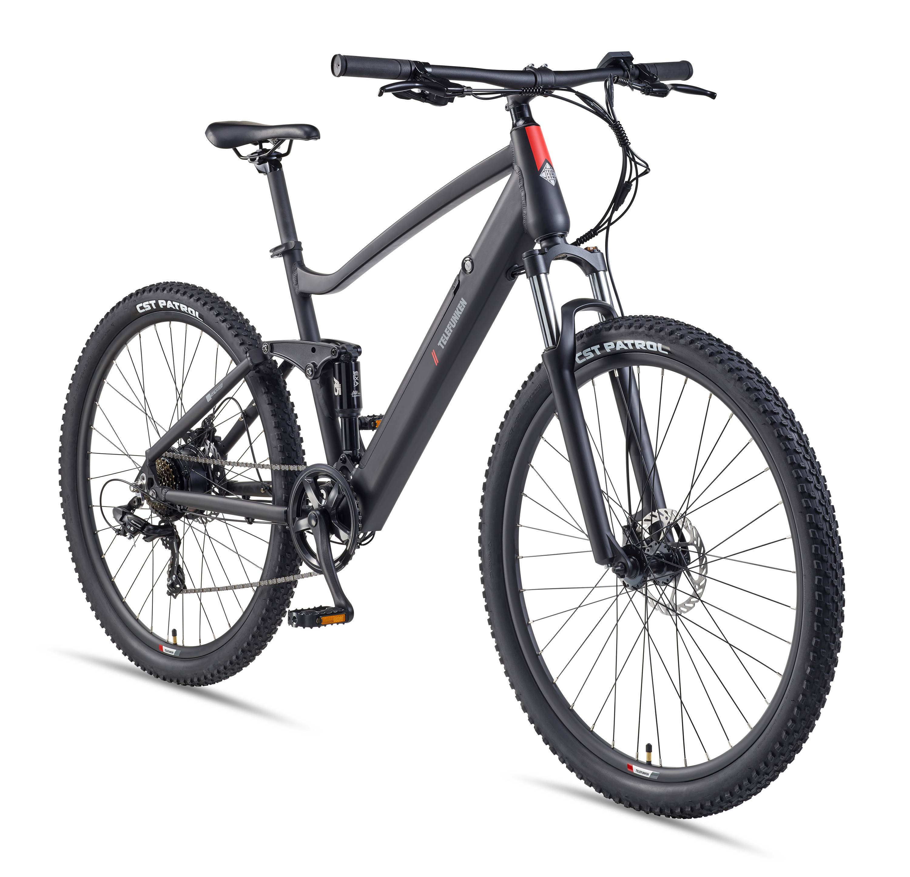 Telefunken E-Bike M937 29 Zoll mit 7 Gang Shimano Kettenschaltung, Hinterradmotor 250W / 40Nm - 13,6Ah / 36V Li-Ion Akku-0