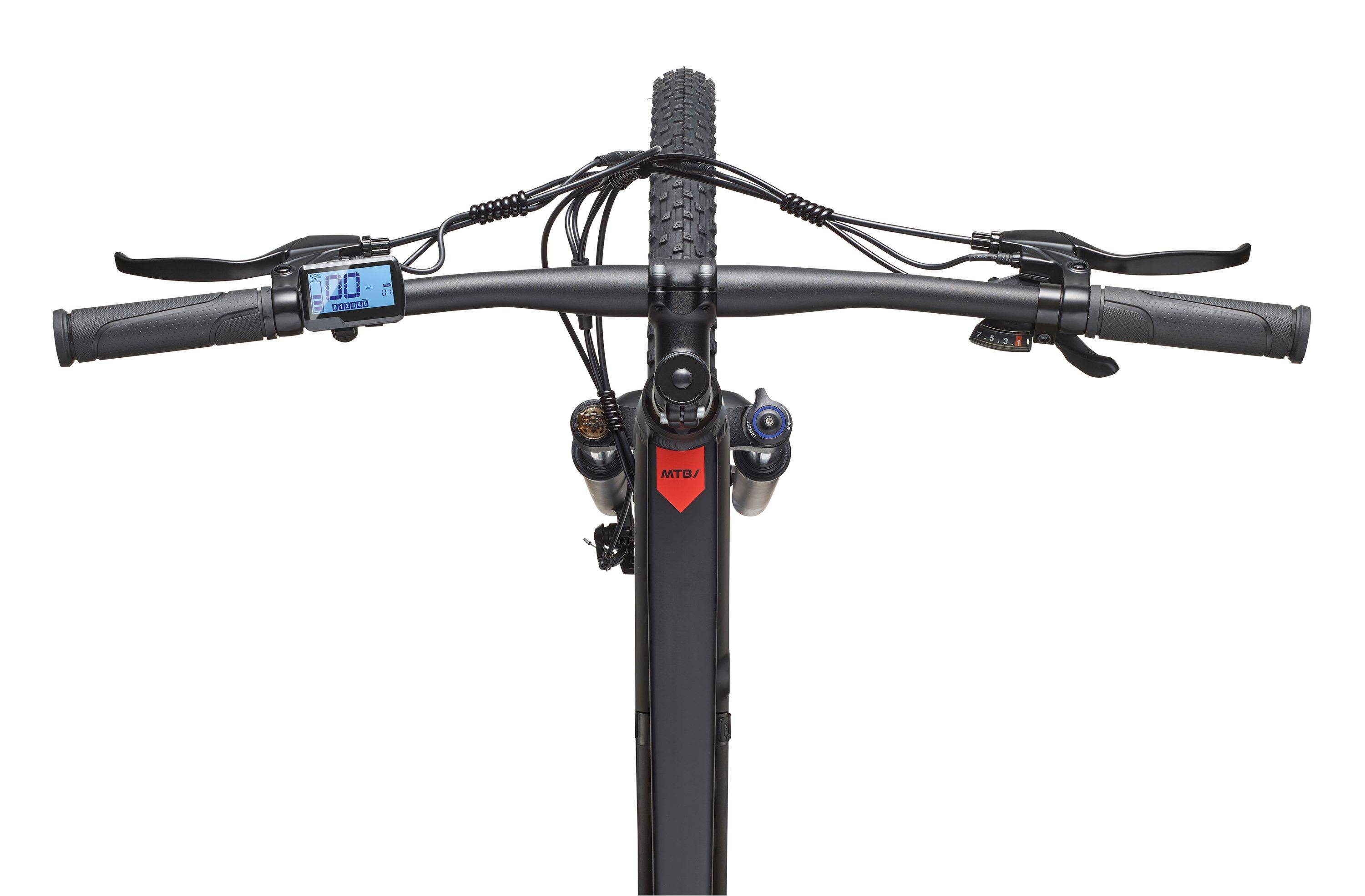 Telefunken E-Bike M937 29 Zoll mit 7 Gang Shimano Kettenschaltung, Hinterradmotor 250W / 40Nm - 13,6Ah / 36V Li-Ion Akku-3