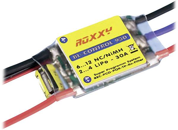 35 A ROXXY BL Control 930 Flugmodell Brushless Flugregler Belastbarkeit max.