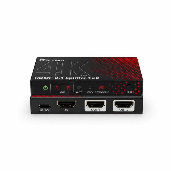 SP211 HDMI 2.1 Splitter 1 In 2 Out