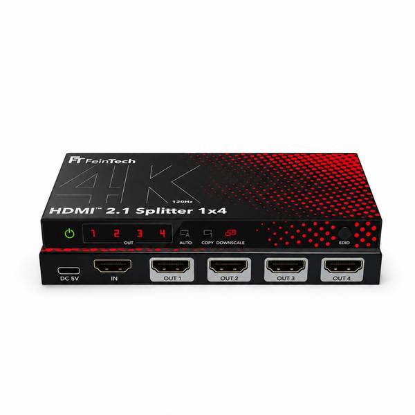 SP411 HDMI 2.1 Splitter 1 In 4 Out