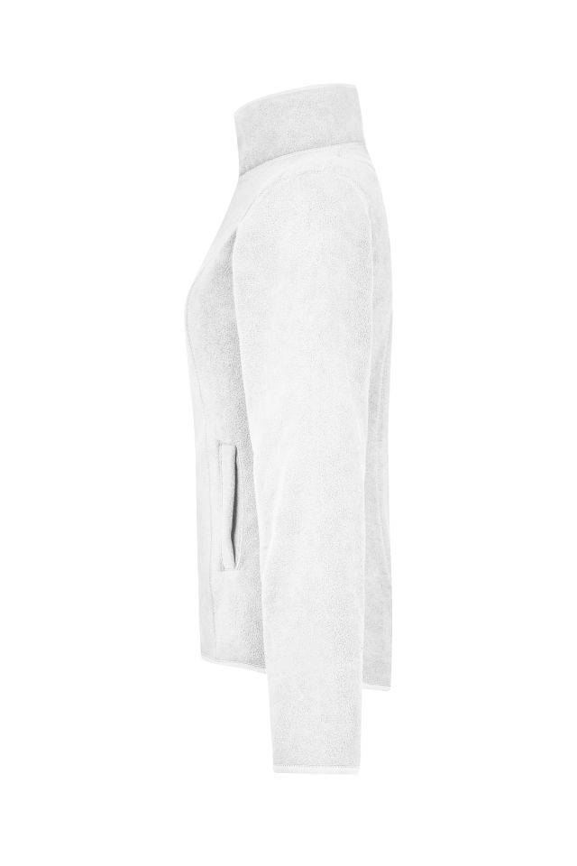 Girly Microfleece Jacket Leichte Jacke aus Microfleece weiß, Gr. XXL-2