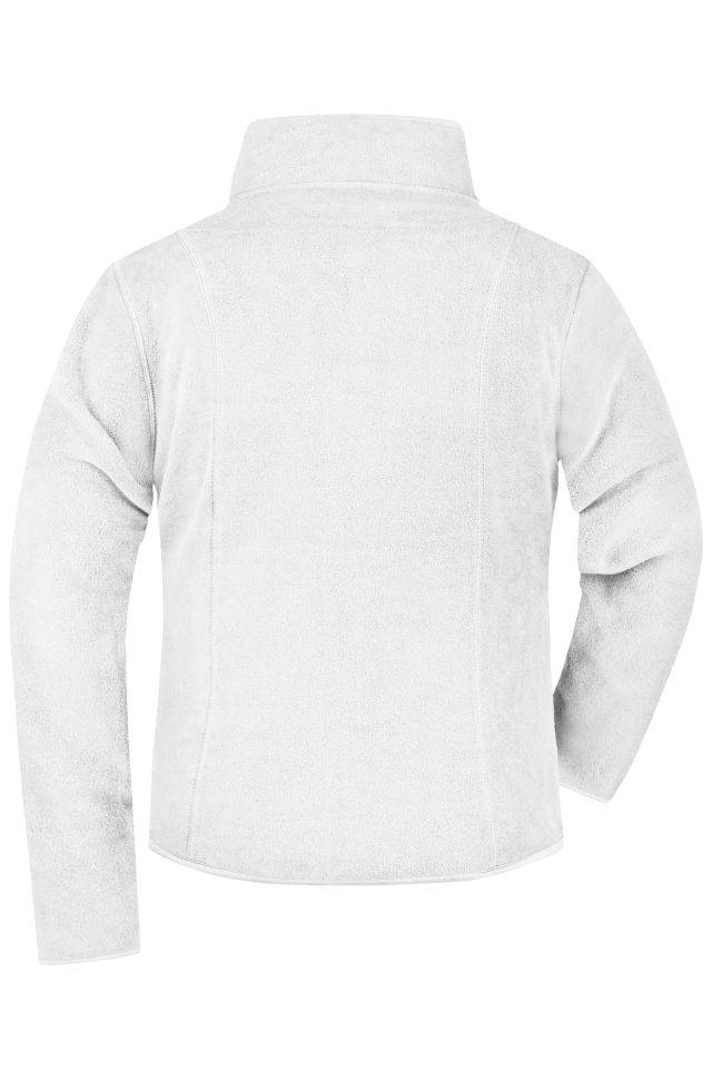 Girly Microfleece Jacket Leichte Jacke aus Microfleece weiß, Gr. XXL-4