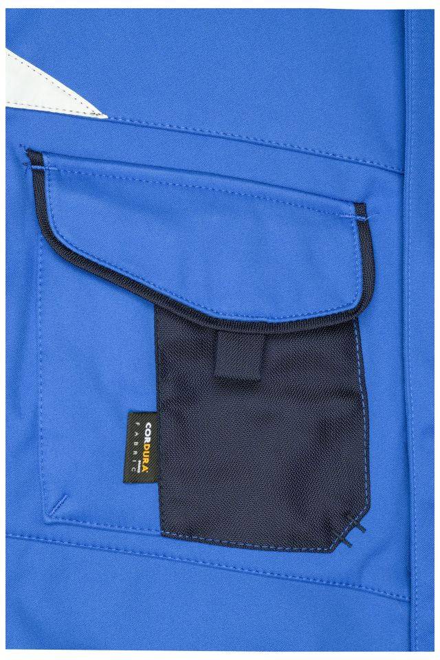 Craftsmen Softshell Vest - STRONG - Professionelle Softshellweste mit warmem Innenfutter weiß/grau, Gr. M-2