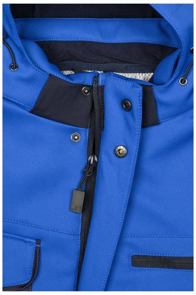 Craftsmen Softshell Jacket - STRONG - Professionelle Softshelljacke mit warmem Innenfutter schwarz/grün, Gr. XXL-3