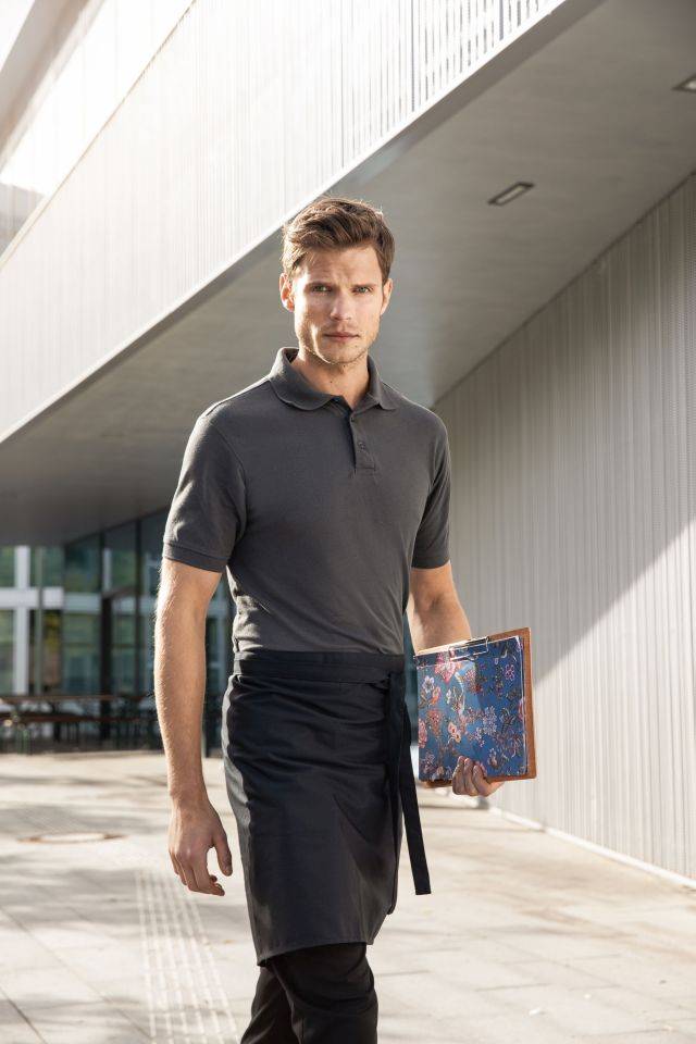 Men's BIO Workwear Polo Pflegeleichtes und strapazierfähiges Polo grün, Gr. 4XL-2