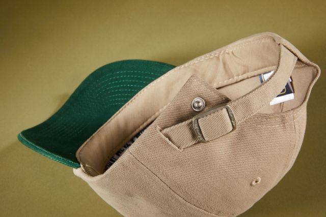 6 Panel Raver Cap Klassisches Allround-Cap in zahlreichen Farbvarianten blau/braun, Gr. one size-3