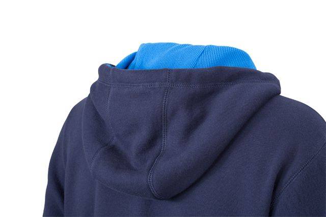 Men's Lifestyle Zip-Hoody Sweatjacke mit Reißverschluss und Kapuze schwarz/grau, Gr. L-4